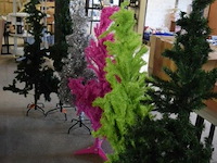 5x div kerstbomen - afbeelding 1 van  5