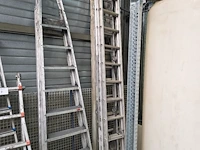 (5x) diverse alu ladders waku, altrex en andere - afbeelding 4 van  5