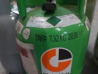 5x diverse gasfles - afbeelding 4 van  6