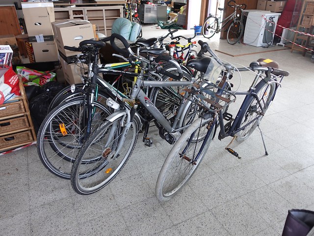 5x diverse herenfiets - afbeelding 1 van  5