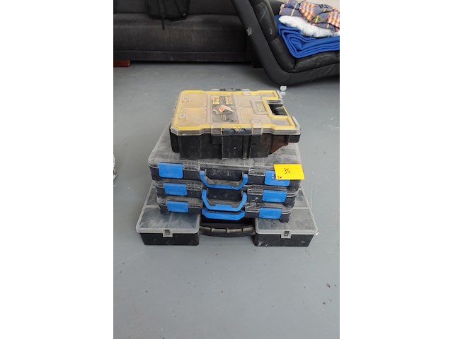 5x diverse sorteerkoffer - afbeelding 2 van  5