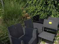 5x diverse stoel wicker - afbeelding 1 van  4
