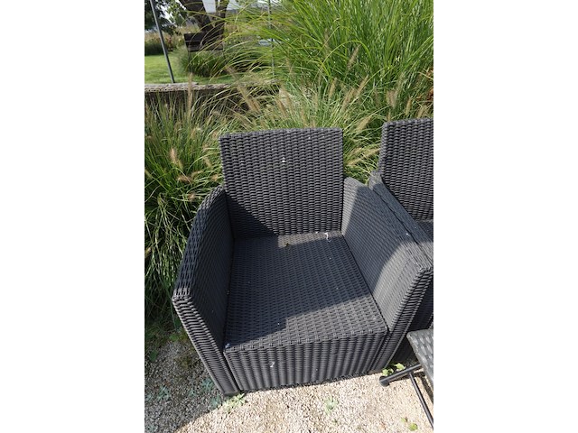5x diverse stoel wicker - afbeelding 2 van  4