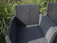 5x diverse stoel wicker - afbeelding 2 van  4