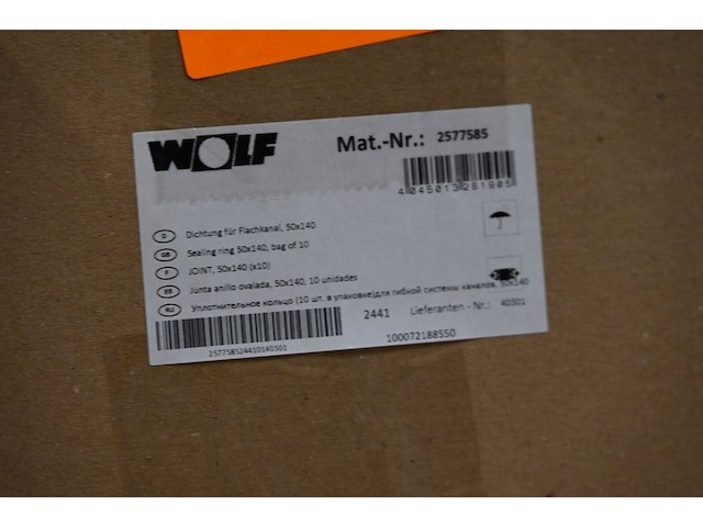5x doos wolf dichting voor verluchtingsbuizen - afbeelding 2 van  2