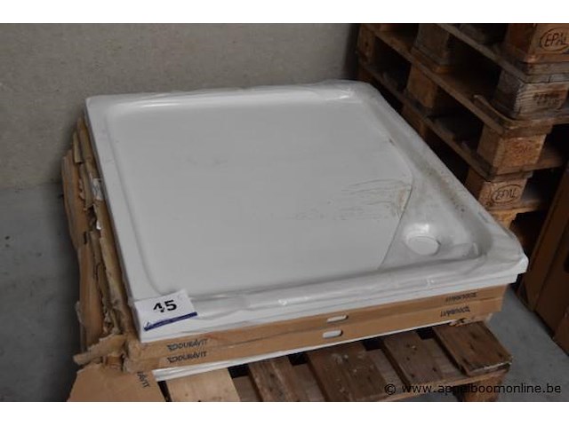 5x douchebakken, duravit - afbeelding 1 van  3