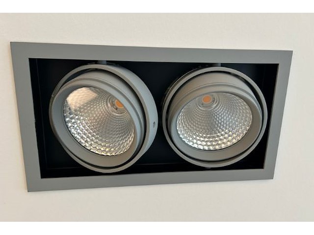 5x dubbelde inbouwspot - afbeelding 2 van  2