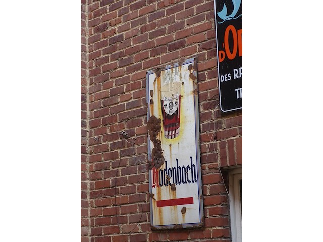 5x emaille reclamebord belga, orval, solo, tabak, rodenbach - afbeelding 2 van  8