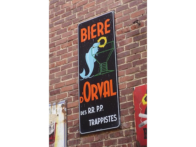 5x emaille reclamebord belga, orval, solo, tabak, rodenbach - afbeelding 3 van  8