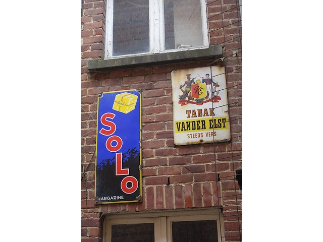 5x emaille reclamebord belga, orval, solo, tabak, rodenbach - afbeelding 5 van  8