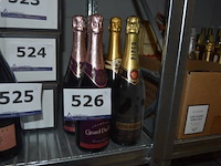 5x fles champagne, wo. 2x canard-duchêne cuvée léonie, 1x piper-heidsieck brut millésime - afbeelding 1 van  2