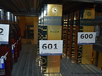 5x fles cognac, monnet, vsop - afbeelding 1 van  3