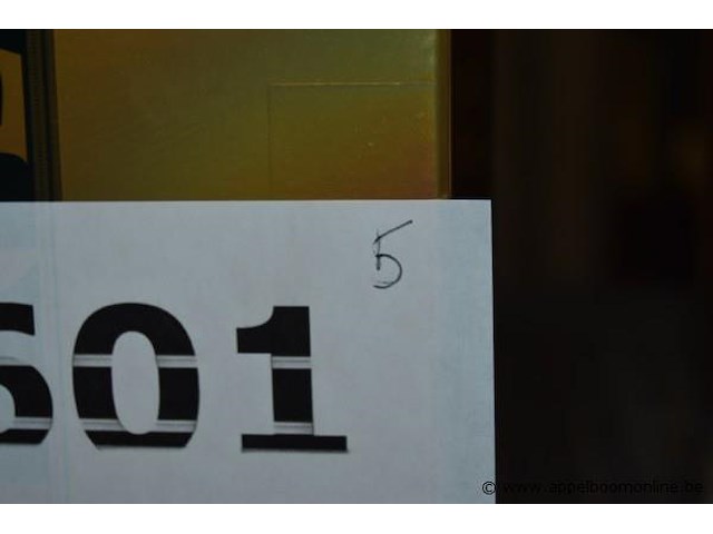 5x fles cognac, monnet, vsop - afbeelding 2 van  3