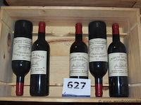 5x fles rode wijn, château de sales, pomerol, 1999, 75cl - afbeelding 1 van  3