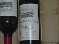 5x fles rode wijn, chateau grand-puy-lacoste, pauillac, 1998, 75cl - afbeelding 2 van  2