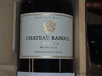 5x fles rode wijn, chateau rahoul, graves, 2010, 1,5l - afbeelding 2 van  4