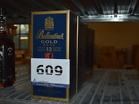 5x fles whisky, ballantine's, gold seal special reserve, 12 jaar - afbeelding 1 van  3