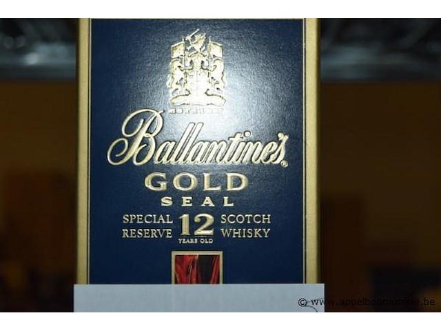 5x fles whisky, ballantine's, gold seal special reserve, 12 jaar - afbeelding 2 van  3