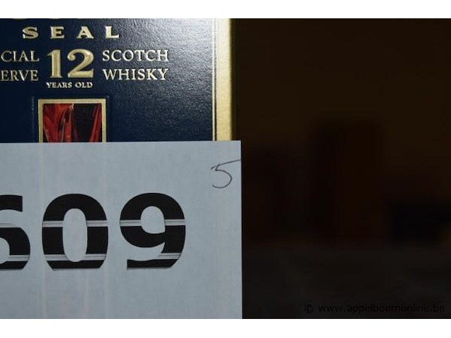 5x fles whisky, ballantine's, gold seal special reserve, 12 jaar - afbeelding 3 van  3