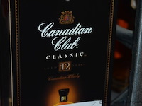 5x fles whisky, canadian club, classic, 12 years - afbeelding 2 van  3