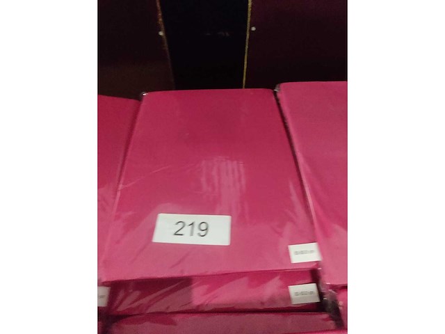 5x fushia stretchcover + topcover voor statafel diam.80-85cm. nieuw (5x) - afbeelding 2 van  2