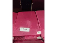 5x fushia stretchcover + topcover voor statafel diam.80-85cm. nieuw (5x) - afbeelding 2 van  2