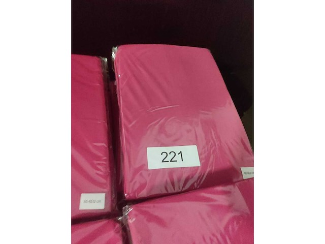 5x fushia stretchcover + topcover voor statafel diam.80-85cm. nieuw (5x) - afbeelding 2 van  2