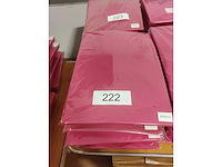 5x fushia stretchcover + topcover voor statafel diam.80-85cm. nieuw (5x) - afbeelding 2 van  2