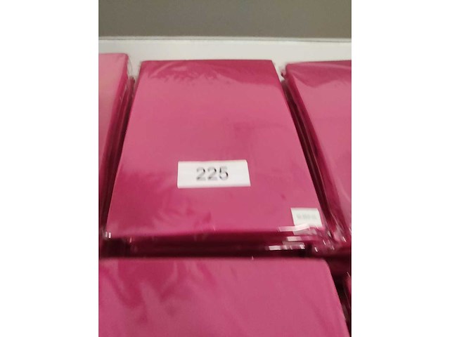5x fushia stretchcover + topcover voor statafel diam.80-85cm. nieuw (5x) - afbeelding 2 van  2