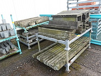 5x galva houder met afboording - afbeelding 2 van  3