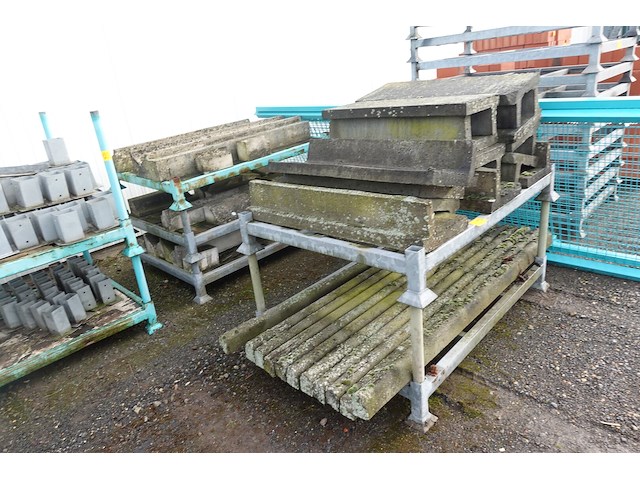 5x galva houder met afboording - afbeelding 3 van  3