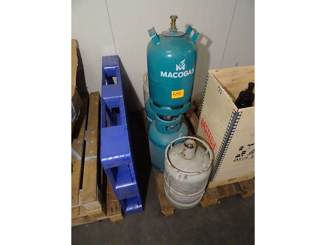 5x gasfles - afbeelding 1 van  3