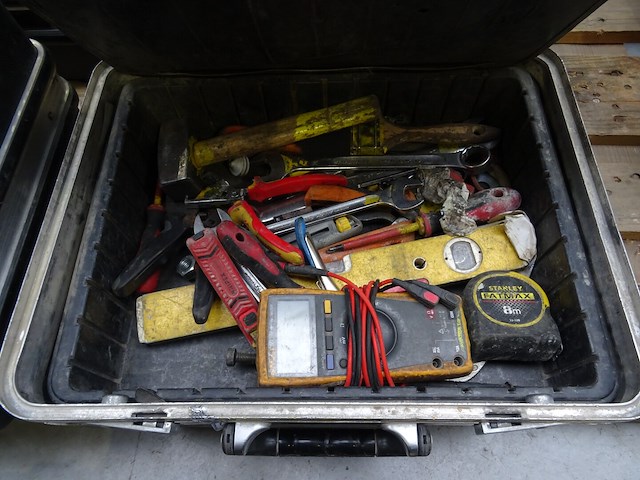 5x gereedschapskoffer + inhoud - afbeelding 7 van  11