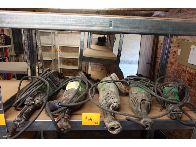 5x haakse slijper - afbeelding 1 van  4