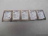 5x hd sas 72/2x300/2x450gb niet getest - afbeelding 1 van  1