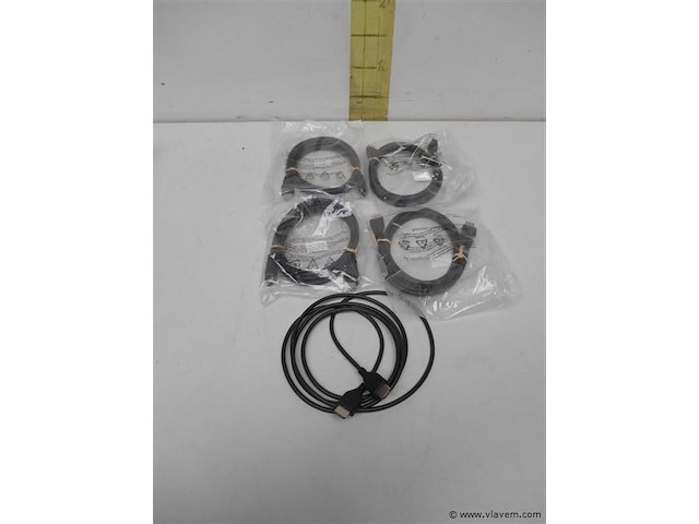 5x hdmi kabels 2m nieuw - afbeelding 1 van  2