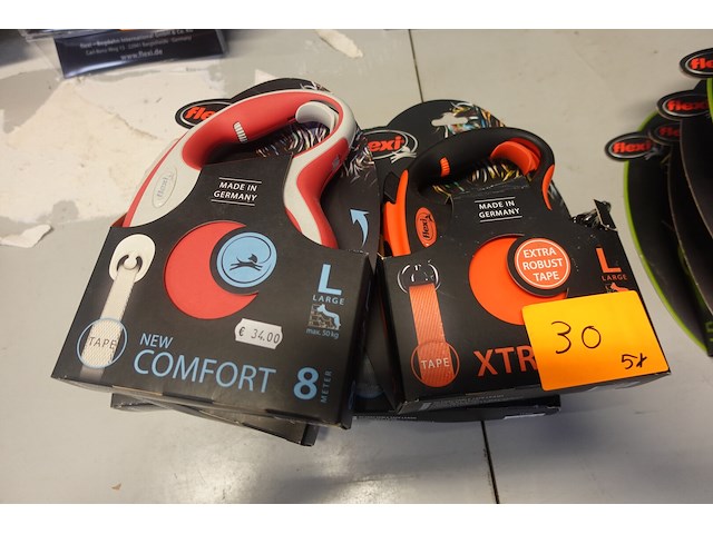 5x hondenleiband flexi - afbeelding 1 van  6