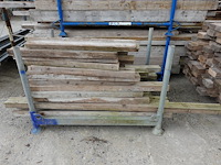 5x houder met hout - afbeelding 3 van  4