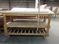 5x houten kar - afbeelding 3 van  4