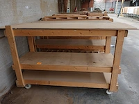 5x houten kar - afbeelding 3 van  3
