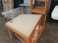 5x houten kindertafeltje - afbeelding 1 van  4