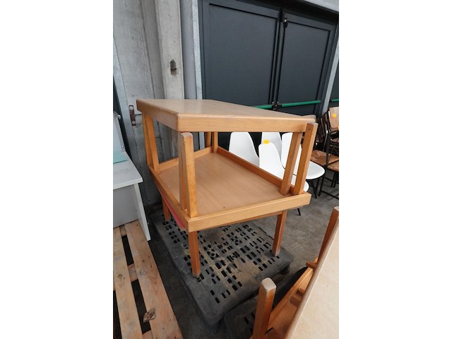 5x houten kindertafeltje - afbeelding 4 van  4
