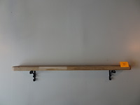 5x houten schap - afbeelding 1 van  4