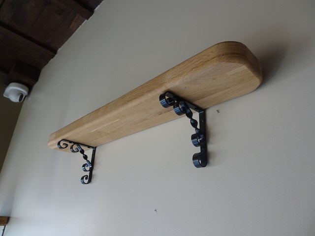 5x houten schap - afbeelding 2 van  4
