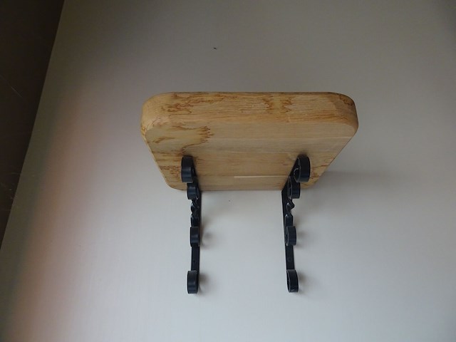 5x houten schap - afbeelding 3 van  4