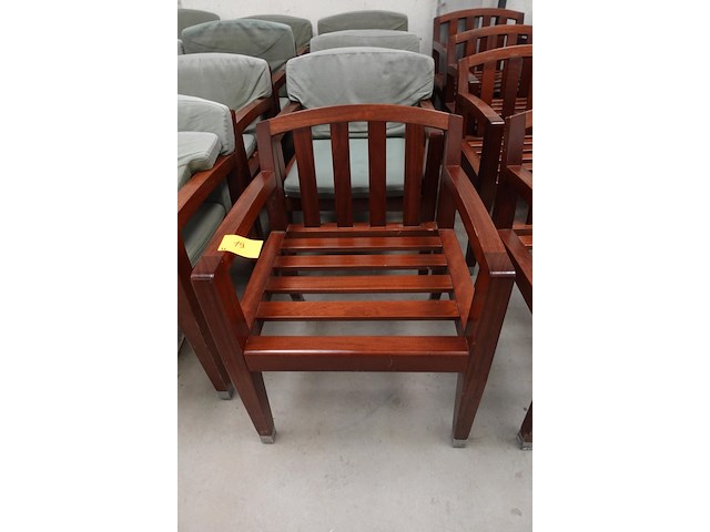 5x houten stoel - afbeelding 1 van  8