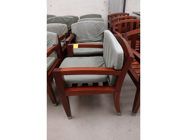 5x houten stoel - afbeelding 8 van  8