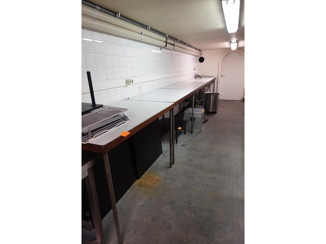 5x houten tafel - afbeelding 1 van  7