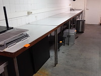 5x houten tafel - afbeelding 1 van  7