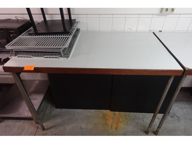 5x houten tafel - afbeelding 2 van  7